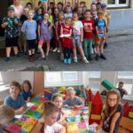 Vilka dneska tiše spí, klíček v zámku zacinká. Druháci ji zamkli včas, prázdniny jsou totiž zas!