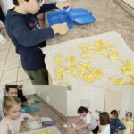 Kroužek Kuchtíků pracuje se slaným těstem