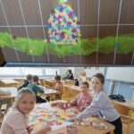 Jarní vyrábění - paní Jara na vilce