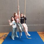 Srandy s lanem ve velké tělocvičně